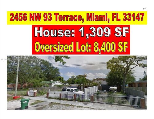 2456 Nw 93rd Ter, Miami, FL, 33147 | Card Image