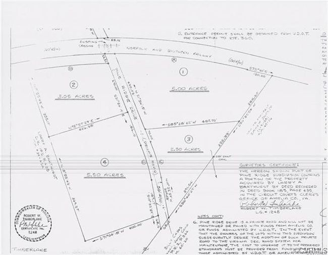 lot 2 Pine Ridge Drive, House other with 3 bedrooms, 2 bathrooms and null parking in Jetersville VA | Image 2