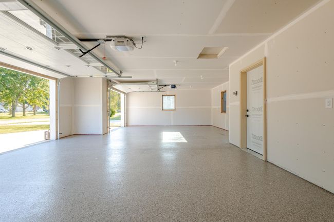 3 Stall Garage: insulated, sheet-rocked and heated with New Epoxy Floor. In Floor heat is installed, but a boiler will need to be added | Image 17