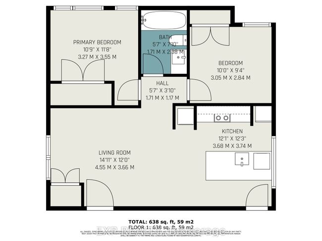 UNIT-7 - 158 Laval St, Home with 2 bedrooms, 1 bathrooms and null parking in Vanier ON | Image 13