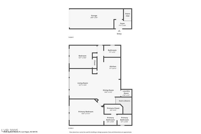 UNIT-101 - 9338 Square Dance Pl, Townhouse with 2 bedrooms, 2 bathrooms and null parking in Las Vegas NV | Image 36