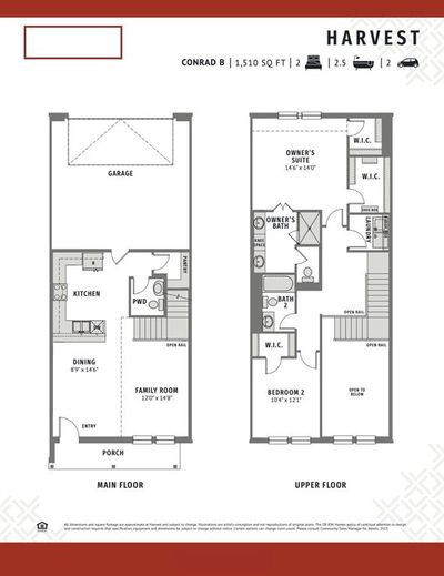 Whether you are just starting out or right sizing, our gorgeous Conrad floor plan is the perfect home for you! | Image 2