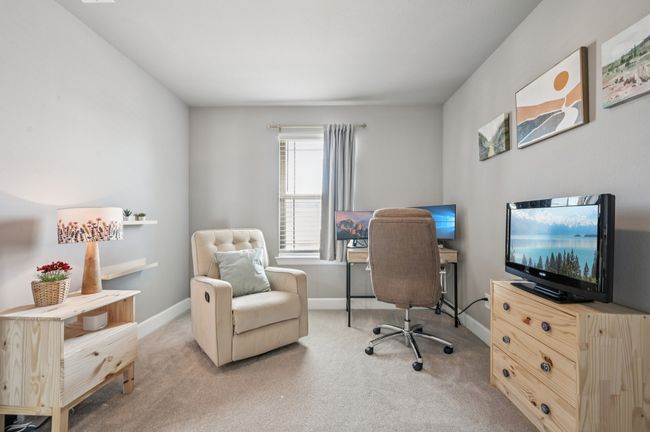 Bedroom currently used as office | Image 19