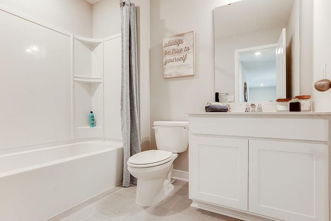 Upstairs hall bath. Photo of model home, color & options will vary. | Image 18