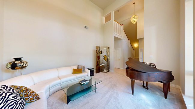 Living room view 2 of 2-story ceiling | Image 5