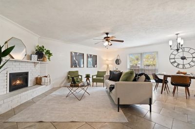 Open Floorplan with Cozy Fireplace | Image 1