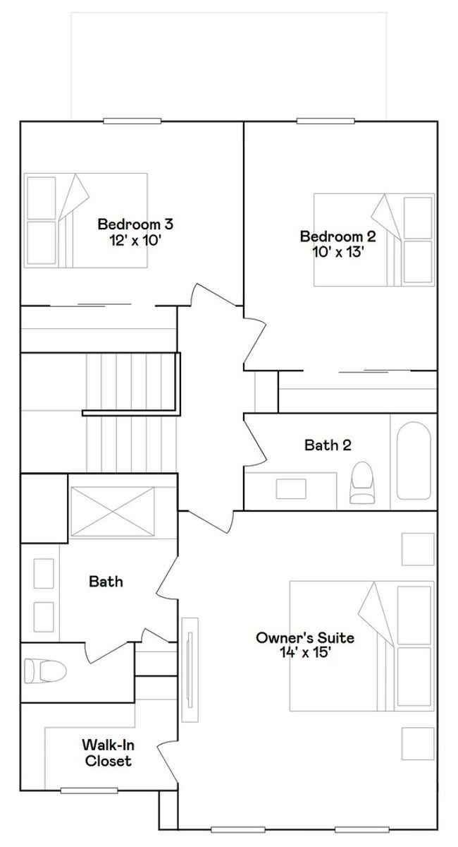 2262 Stone Gate Rd, Townhouse with 3 bedrooms, 3 bathrooms and 2 parking in Algonquin IL | Image 5