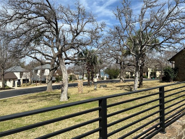 View from back patio featuring view of lake in background | Image 13