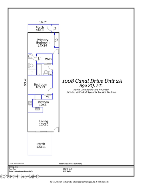 apt-2a-1008 Canal Dr, Carolina Beach, NC, 28428-6000 | Card Image