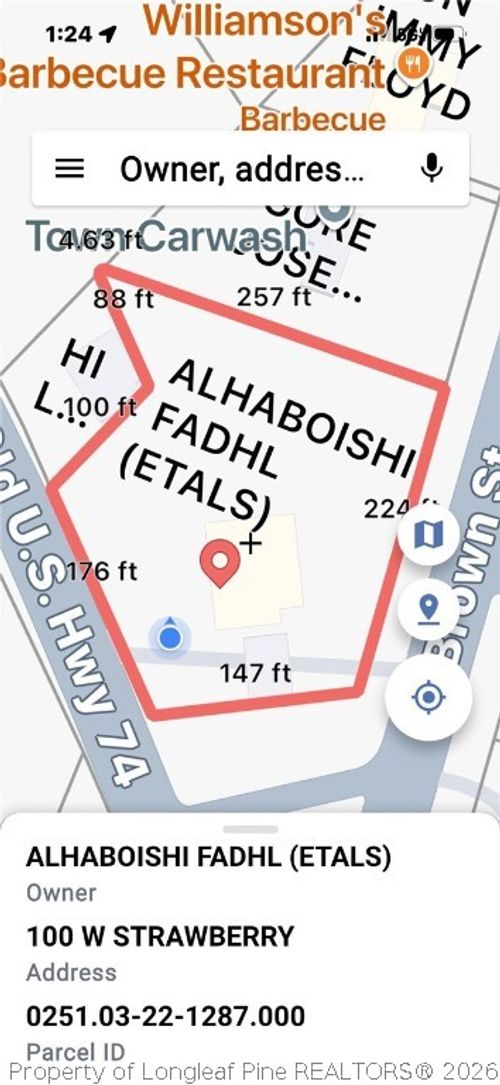 100 W Strawberry Blvd, Chadbourn, NC, 28431-1322 | Card Image