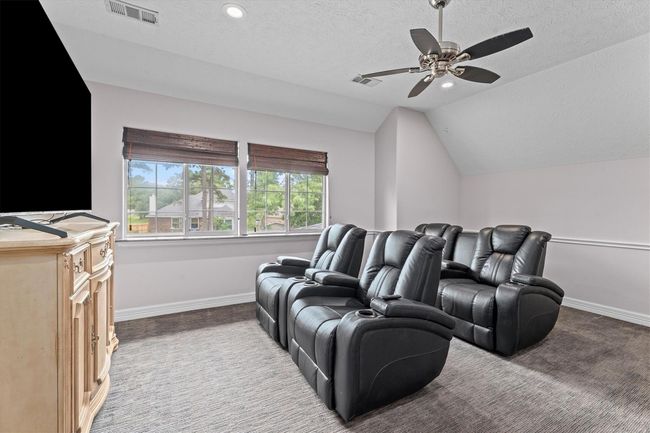 Off the gameroom is this amazing airconditioned Texas basement. Can be used as a media room, more game space or even make it into a fifth bedroom! | Image 30