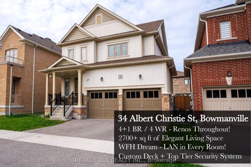 34 Albert Christie St, Bowmanville, ON, L1C0T5 | Card Image