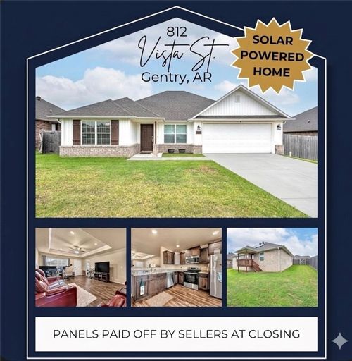 812 Vista St, Gentry, AR, 72734-5091 | Card Image