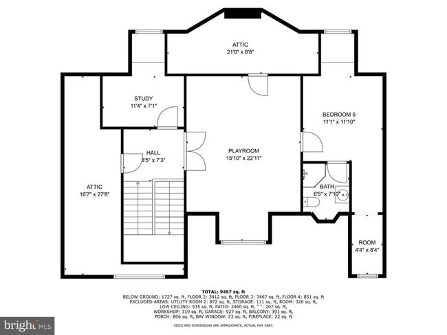 7506 Lhirondelle Club Rd, House other with 5 bedrooms, 8 bathrooms and null parking in TOWSON MD | Image 75