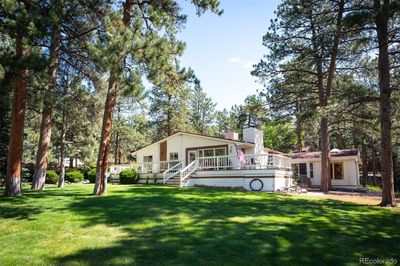 4076 Ponderosa Drive, House other with 3 bedrooms, 1 bathrooms and 2 parking in Evergreen CO | Image 1