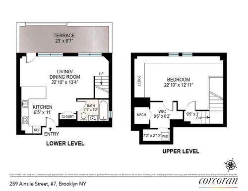 7-259 Ainslie St, Brooklyn, NY, 11211-1730 | Card Image