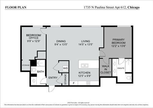 612-1735 N Paulina St, Chicago, IL, 60622-1195 | Card Image
