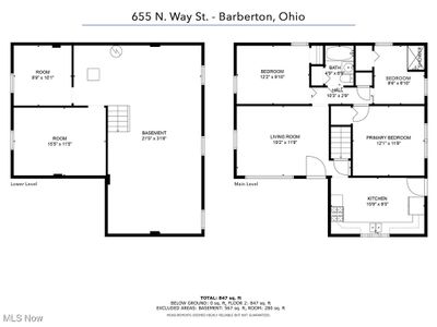 655 N Way Street, House other with 3 bedrooms, 1 bathrooms and null parking in Barberton OH | Image 2