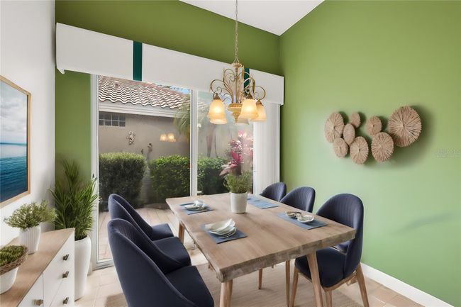 virtually staged breakfast room | Image 14