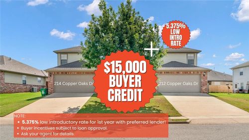 212 Copper Oaks Drive, Centerton, AR, 72719 | Card Image