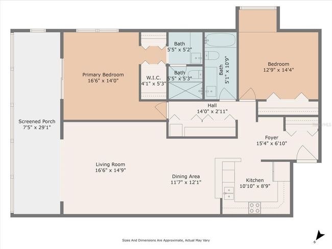 APT-507 - 1255 E Peppertree Dr, Condo with 2 bedrooms, 2 bathrooms and null parking in SARASOTA FL | Image 53