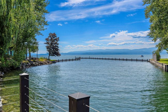 Entrance to the lagoon features a break wall to guard against spring runoff driftwood | Image 41