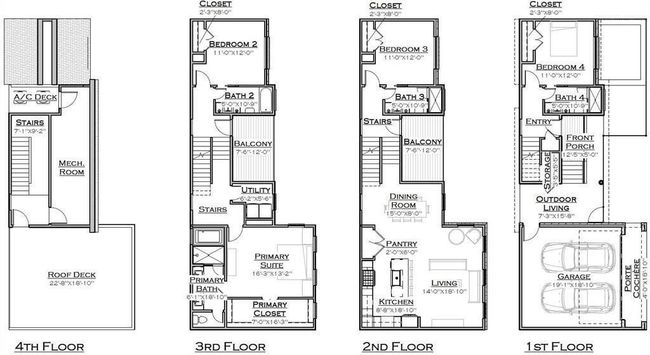 1142 W 16 Th St, House other with 4 bedrooms, 4 bathrooms and null parking in Houston TX | Image 19
