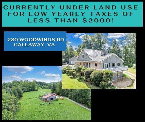 280 Woodwinds Rd, Callaway, VA, 24067-5304 | Card Image