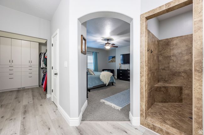 Interior space with light hardwood / wood-style floors | Image 17
