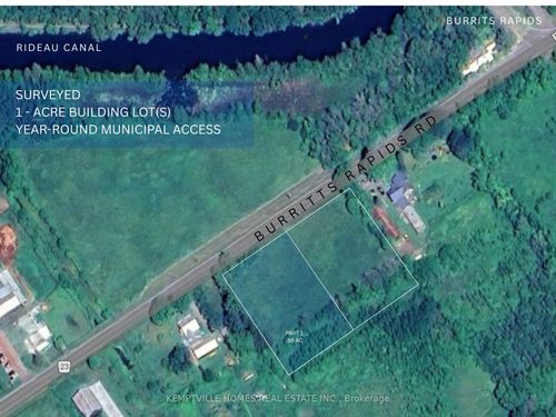 LOT 1 Burritts Rapids Road, Manotick - Kars - Rideau Twp and Area, ON, K0G1N0 | Card Image