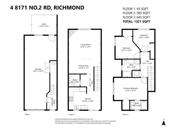 4 - 8171 No. 2 Road, Townhouse with 3 bedrooms, 2 bathrooms and 2 parking in Richmond BC | Image 25