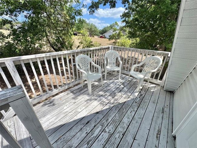 Rear balcony porch of Vacation Village Hilltop #63 | Image 46