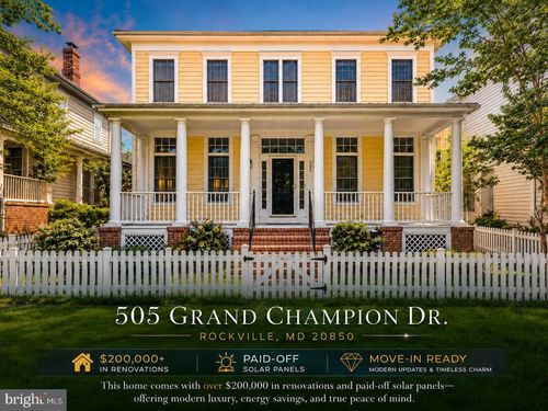 505 Grand Champion Dr, ROCKVILLE, MD, 20850-5791 | Card Image