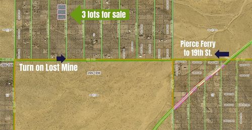 3 lots N Lost Mine, Dolan Springs, AZ, 86441 | Card Image