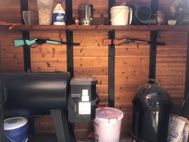 Neatly stored behind closed doors, keeping your outdoor grills protected and ready for your next backyard cookout. | Image 30