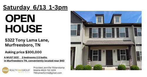 5322 Tony Lama Ln, Murfreesboro, TN, 37128-2955 | Card Image