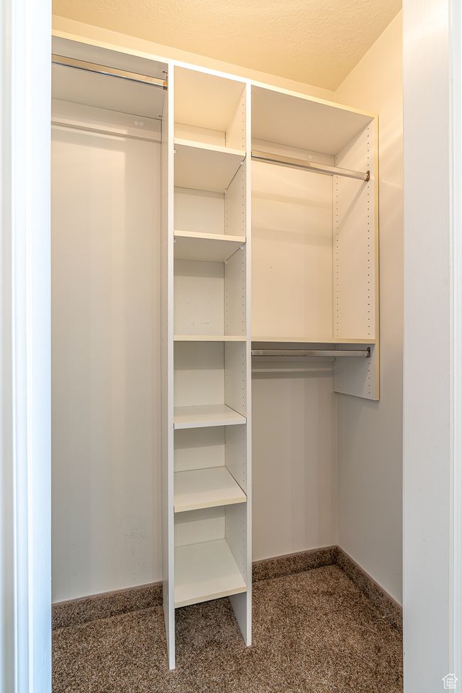 Spacious closet featuring carpet flooring | Image 19