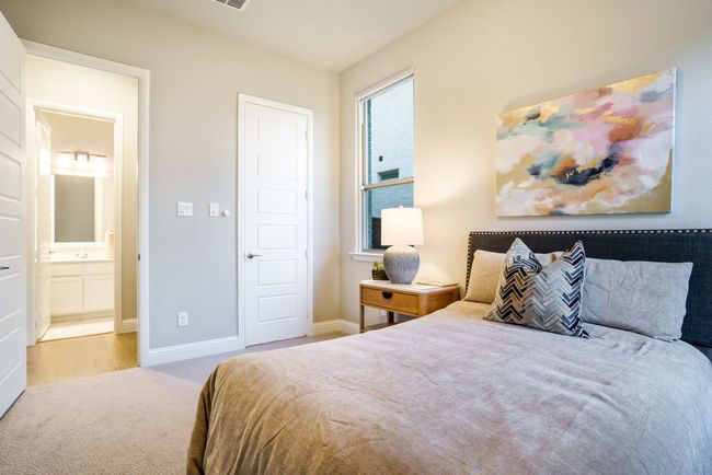 Downstairs bedroom with full bath across. Perfect for guests! | Image 11