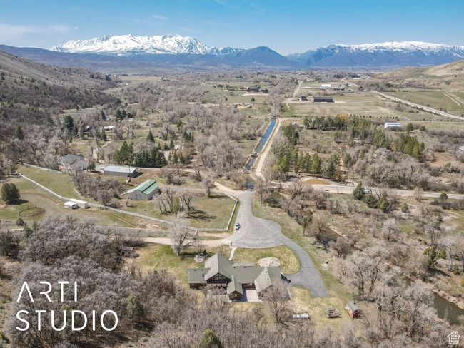 Birds eye view of property with a mountain view | Image 7