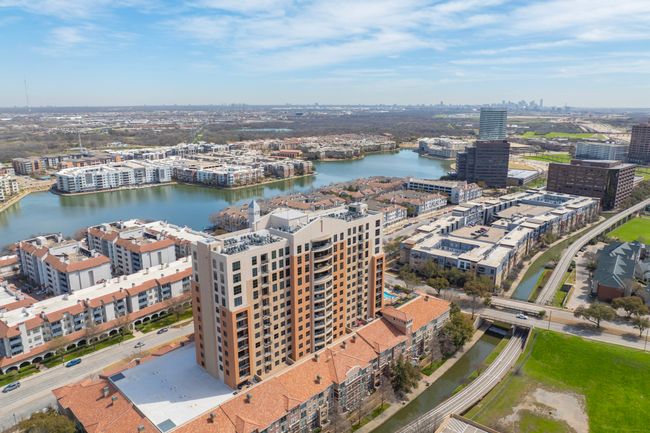 Aerial view featuring a view of city and a water view | Image 28