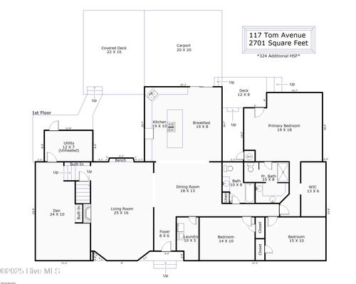 117 Tom Ave, Castle Hayne, NC, 28429-5769 | Card Image