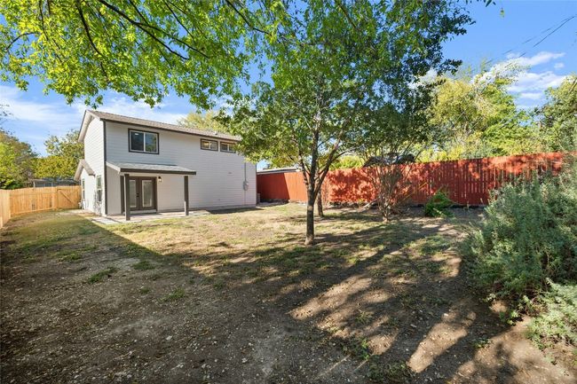 The back yard has many possibilities on how to use the space. It is large enough to fit a pool, playscape, gazebo, an ADU and so much more. | Image 30