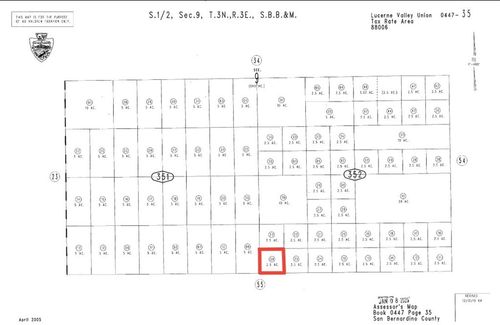 0 Near Rattlesnake Canyon Road, Johnson Valley, CA, 92285 | Card Image