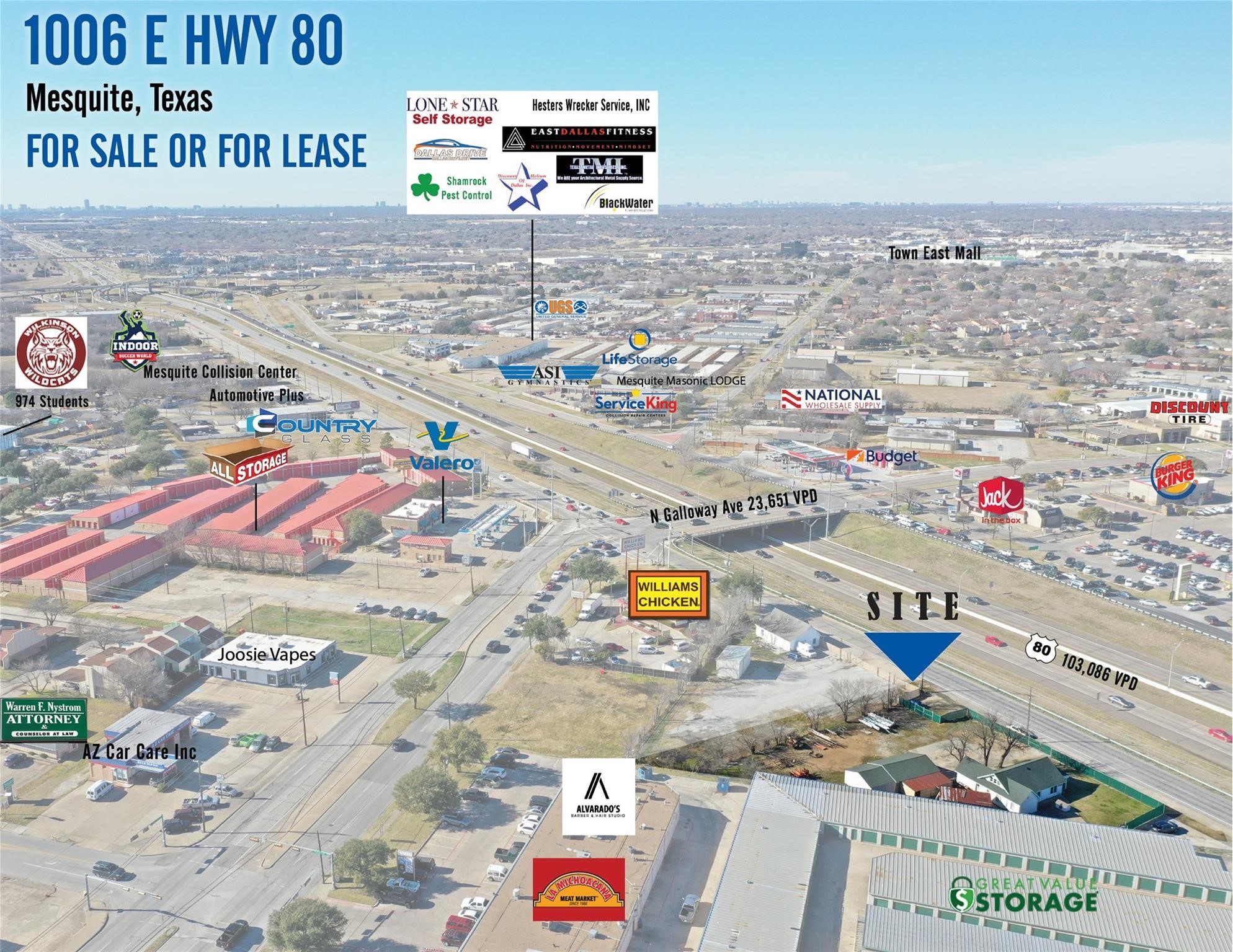 Commercial Sale in Mesquite