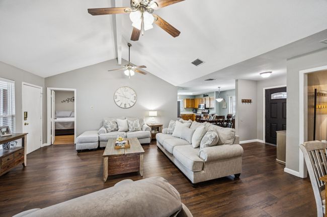 The open floor plan makes everything flow together. | Image 7