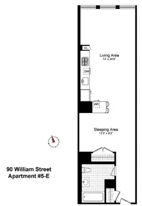 16e-90 William St, New York, NY, 10038-0106 | Card Image