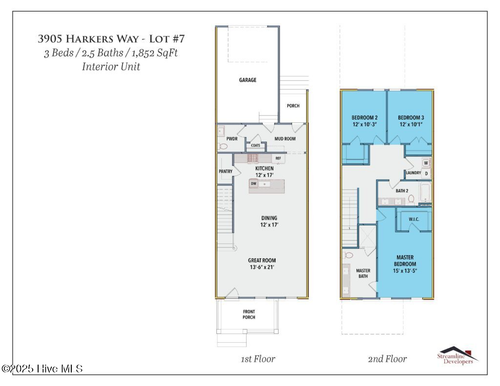 3905 Harkers Way, New Bern, NC, 28562-8447 | Card Image