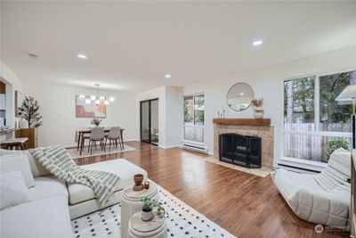 Spacious great room w/fireplace | Image 1