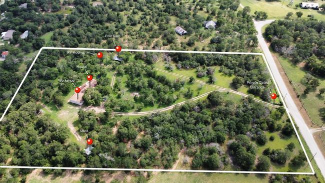 Calling nature lovers this 8 acre property is perfect with a blend of privacy and outdoor adventure. outline of the property is approximate. | Image 4