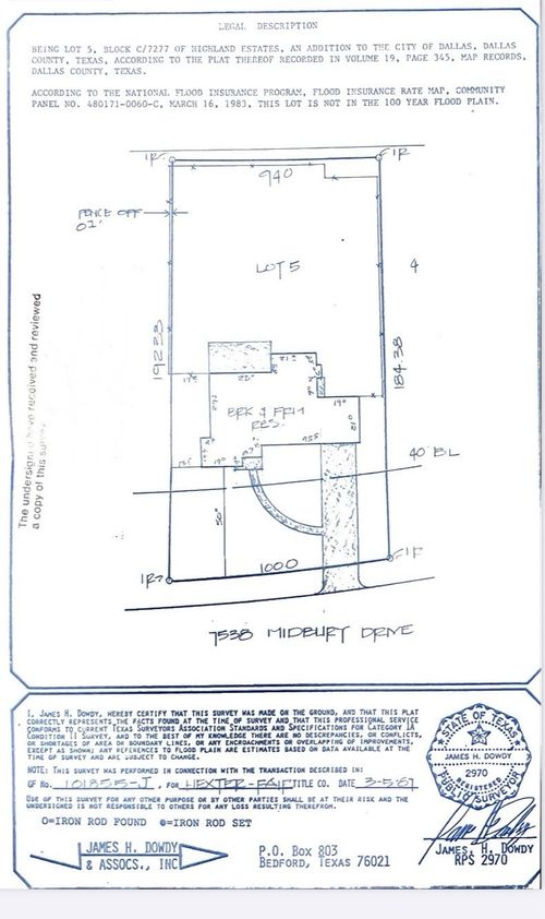 7538 Midbury Dr, Dallas, TX, 75230-3208 | Card Image